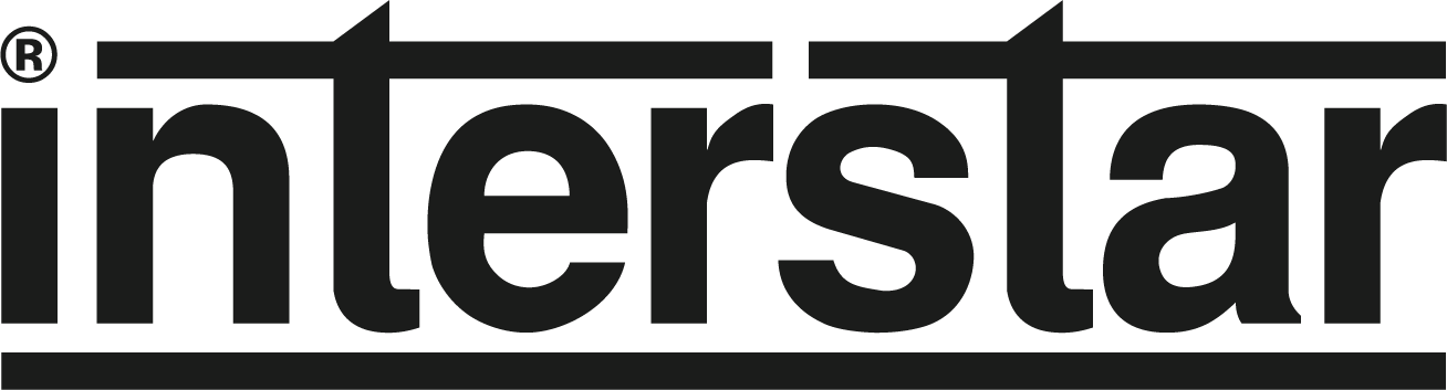 INTERSTAR logo Black