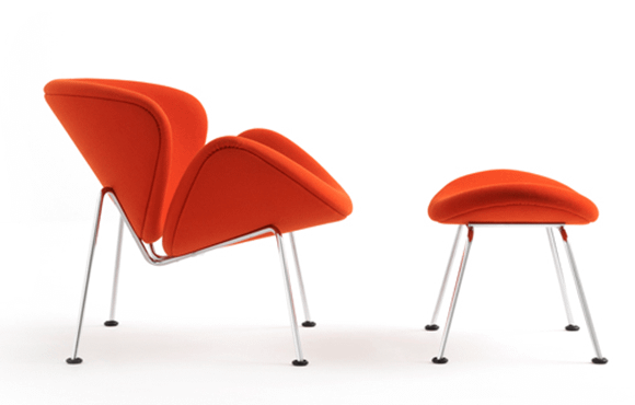 Lounge fauteuil – Orange Slice